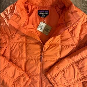 Patagonia Women's Orange Puffer Jacket